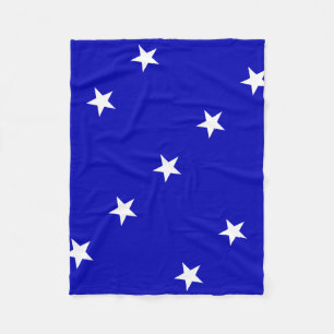 Bonnie blåttflagga fleecefilt