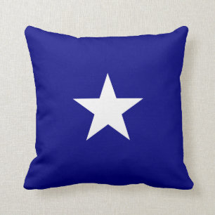 Bonnie Blue Flag Vit Stjärna Kudde