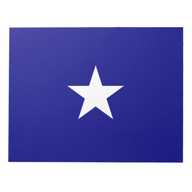 Bonnie Blue Flagga Anteckningsblock (Framsida)