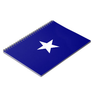 Bonnie Blue Flagga Anteckningsbok