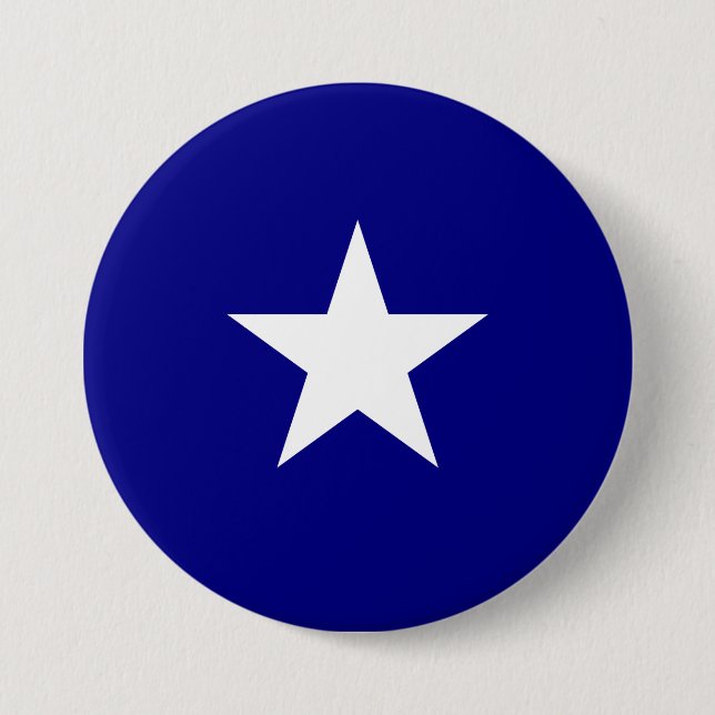 Bonnie Blue Flagga Knapp (Framsida)