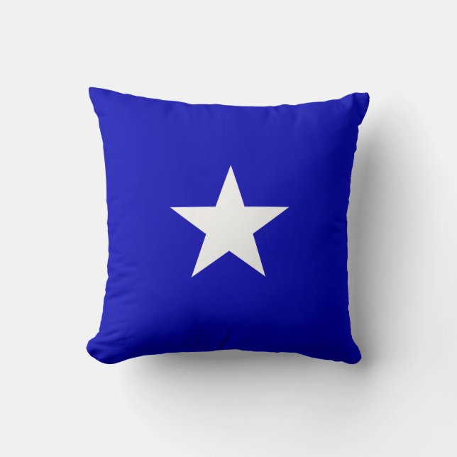 Bonnie Blue Flagga Kudde (Framsida)