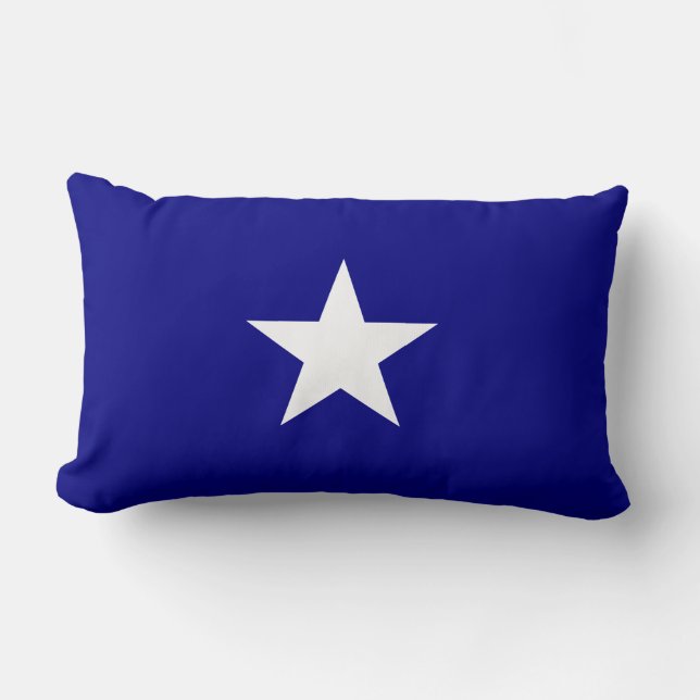 Bonnie Blue Flagga Lumbarkudde (Framsida)
