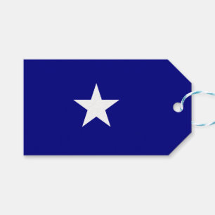 Bonnie Blue Flagga Presentetikett