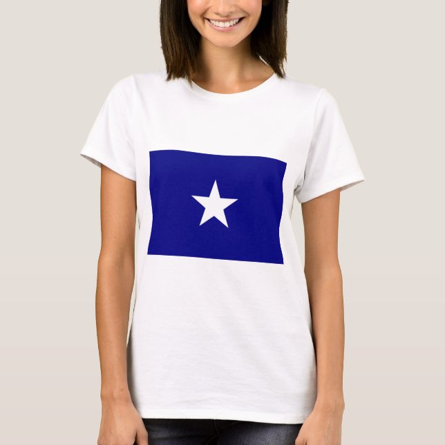 Bonnie Blue Flagga T Shirt (Framsida)