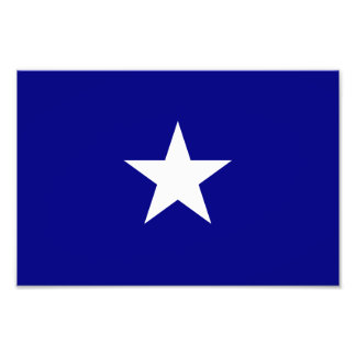 Bonnie Blue Flagga White Star Fototryck