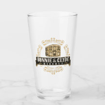 Bonnie & Clyde Hideout: Beer Glass