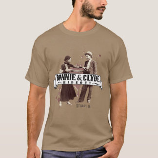 Bonnie & Clyde Hideout: Splatter T Shirt