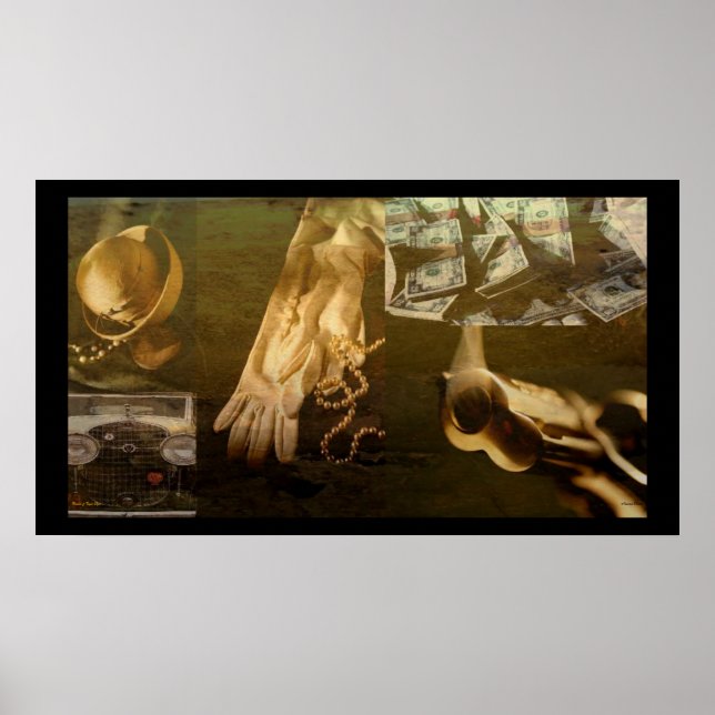 Bonnie & Clyde Poster (Framsidan)