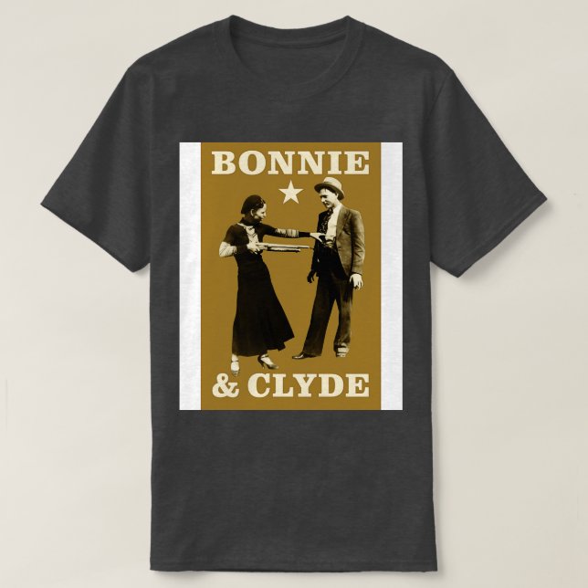 Bonnie Clyde T Shirt (Design framsida)