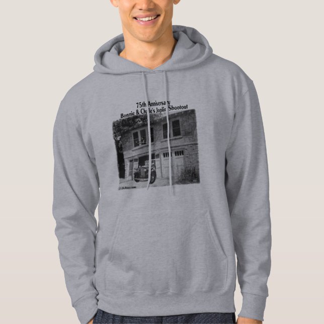 Bonnie & Clydes Joplin Hideout Sweatshirt Med Luva (Framsida)