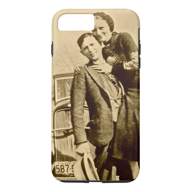 Bonnie och Clyde - Barrow Gang Case-Mate iPhone Skal (Baksida)