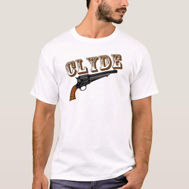 Bonnie och Clyde Couple T Shirt (Framsida)