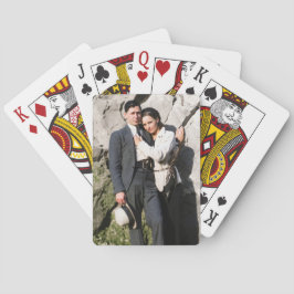Bonnie och Clyde Embrace 1933 Remastered Casinokort
