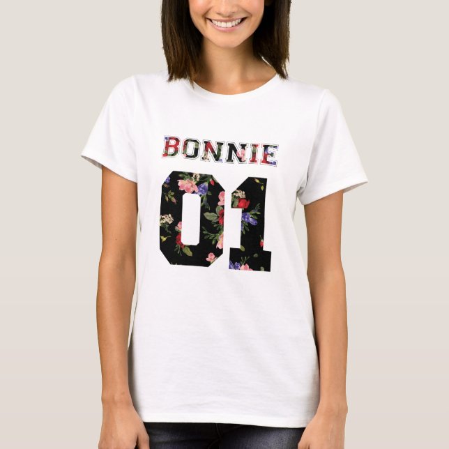Bonnie och Clyde shirts T Shirt (Framsida)