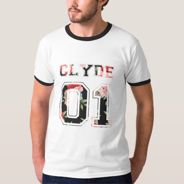 Bonnie och Clyde shirts Tee Shirt (Framsida)
