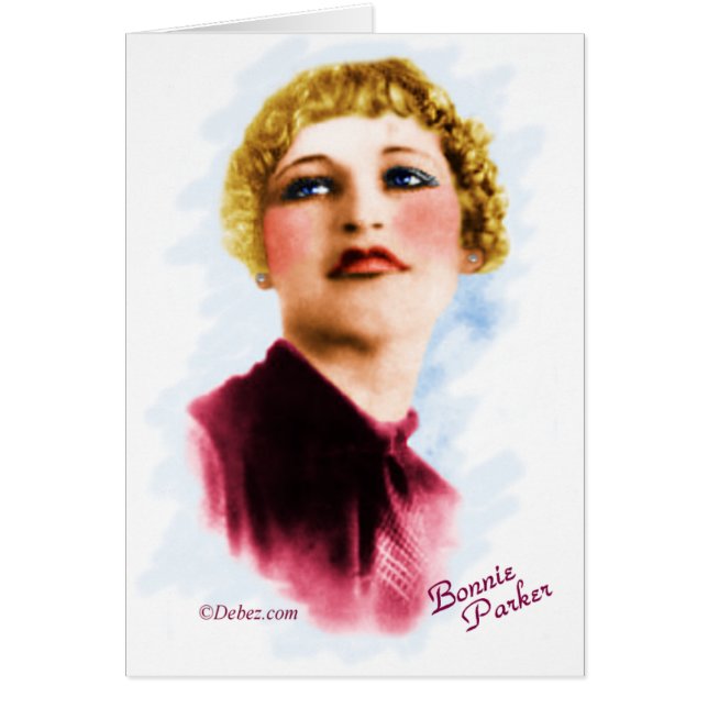 Bonnie Parker OBS Kort (Framsidan)