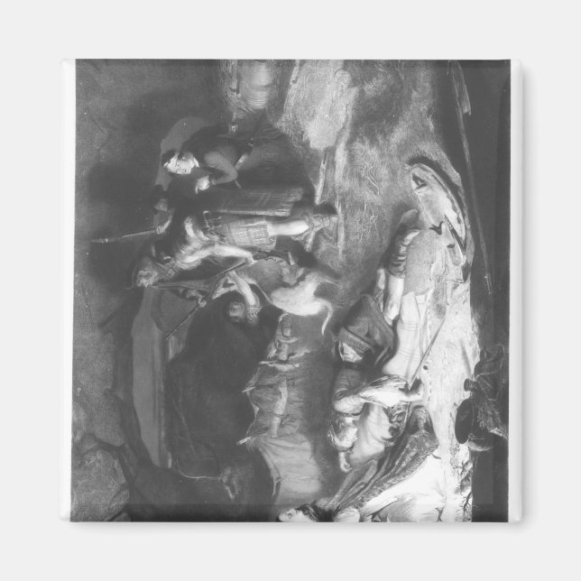 Bonnie Prince Charlie Gömmer Magnet (Framsidan)