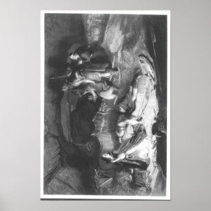 Bonnie Prince Charlie i nederlag Poster