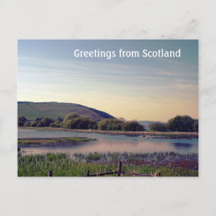 Bonnie Scotland - Scottish Loch View Vykort