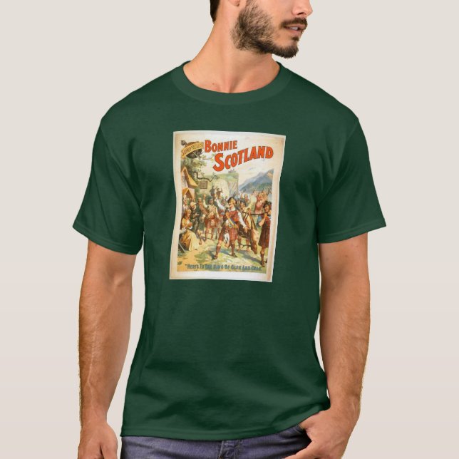 Bonnie Scotland Shirt Tee (Framsida)