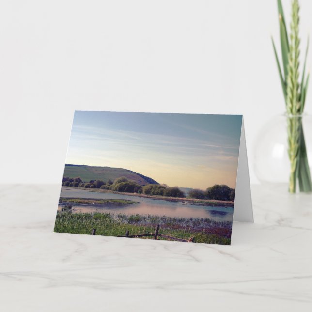 Bonnie Skottland -- Den skotska fjorden beskådar Kort (Framsida)