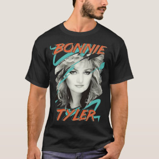 Bonnie Tyler 80s 1980s pop Music Total Eclipse of T Shirt