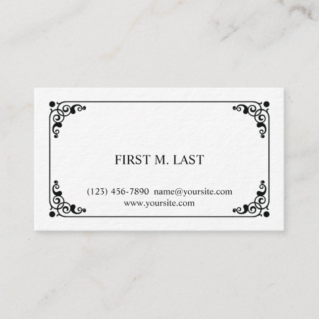 Bonnie Visitkort (Framsida)