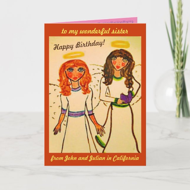 Bonnies födelsedag kort (Framsida)