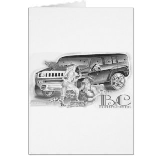 Bonny n Clyde Hälsningskort