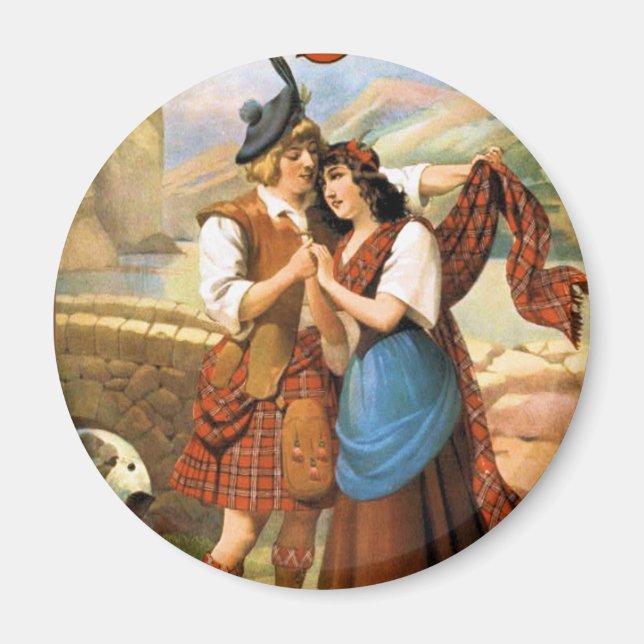 Bonny Scotland Magnet (Framsidan)