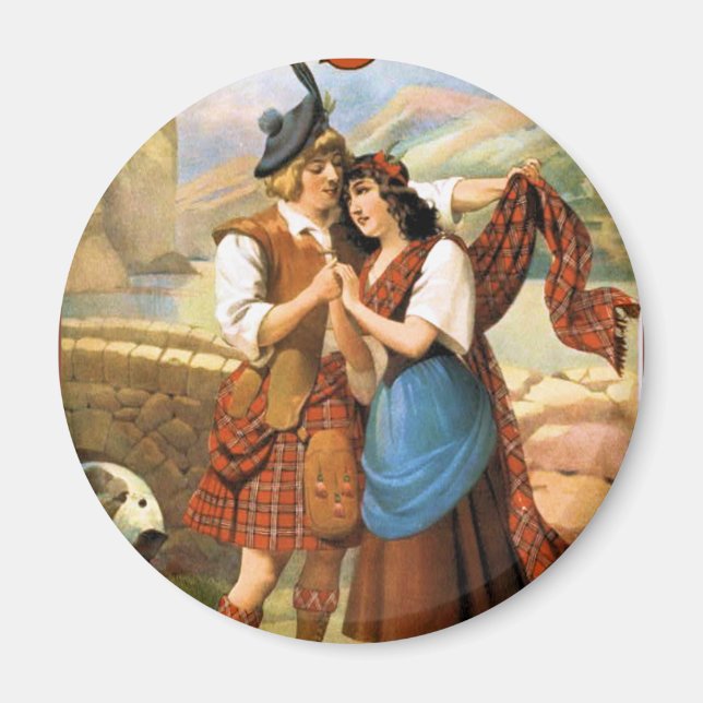Bonny Scotland Magnet (Framsidan)