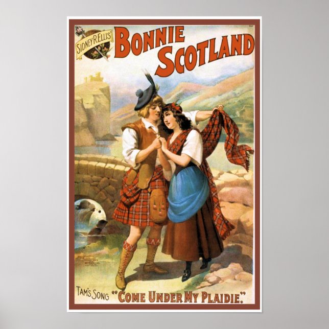 Bonny Scotland Poster (Framsidan)