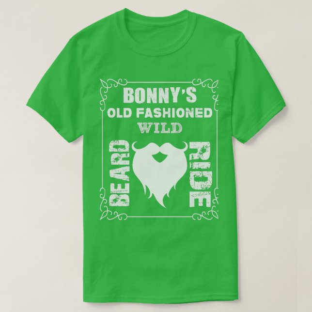 Bonnyx27s Gamla Fashioned Beard Ride T Shirt (Design framsida)