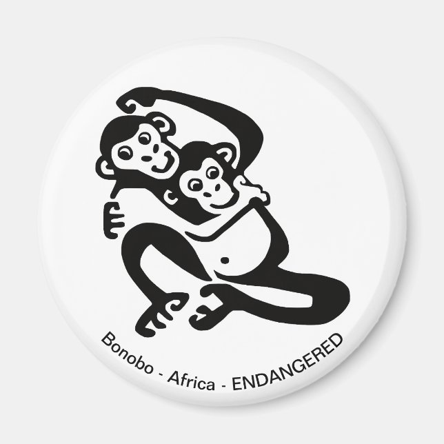 Bonobo - magnet (Framsidan)