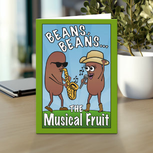Bönor, bönor, musikaliska frukter kort