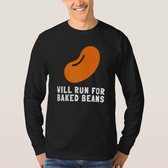 Bönor, konserverade bönor och vegetariska Vegan 2 T Shirt (Framsida)