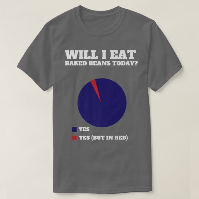 Bönor, konserverade bönor och vegetariska Veganpar T Shirt (Design framsida)
