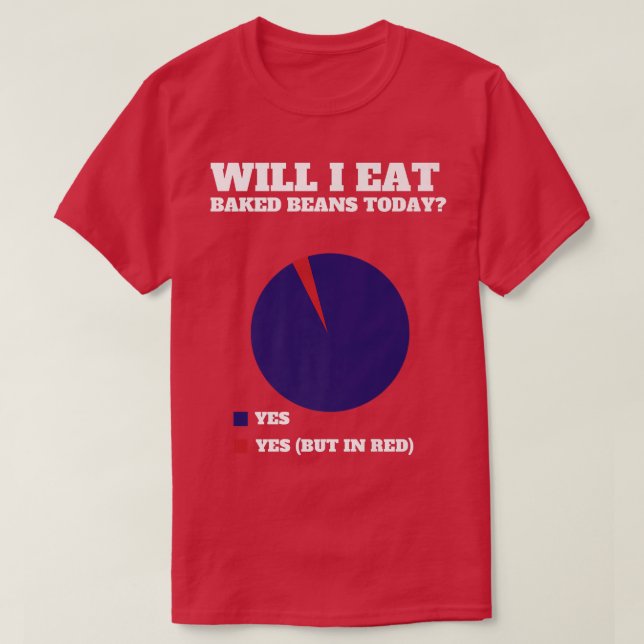 Bönor, konserverade bönor och vegetariska Veganpar T Shirt (Design framsida)