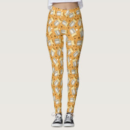 Bönor,Kött,Grönsaker Och Ost Burrito Leggings