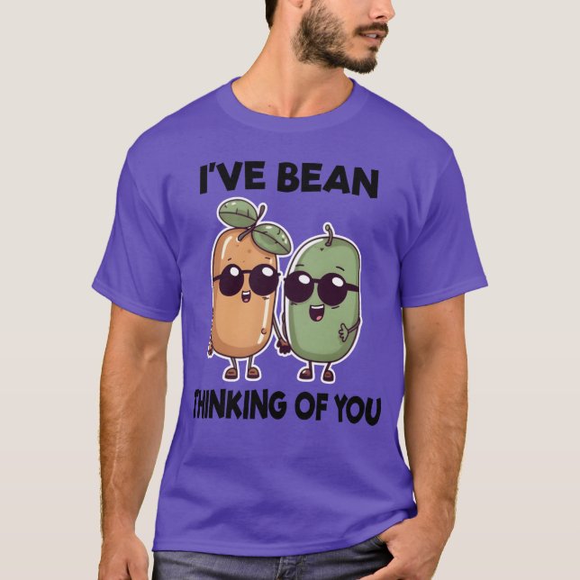 Bönor Mat Puns familj T Shirt (Framsida)