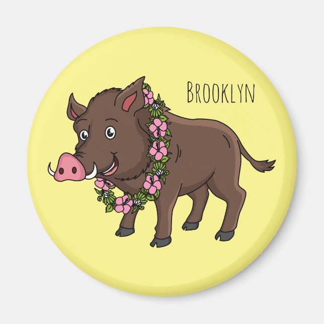 Bönor och blommor för vild av tecknad magnet (Framsidan)