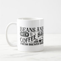 "Bönor och Brew Coffee Pub" Mugg