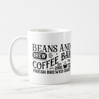 "Bönor och Brew Coffee Pub" Mugg