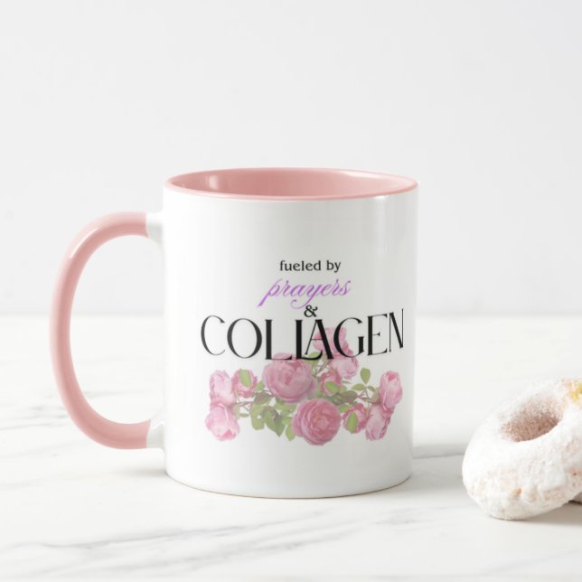 bönor och kollagen mugg (Med munk)