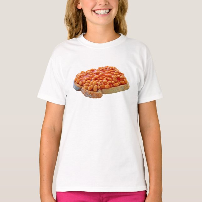 Bönor på Toast Manar T-Shirt (Framsida)