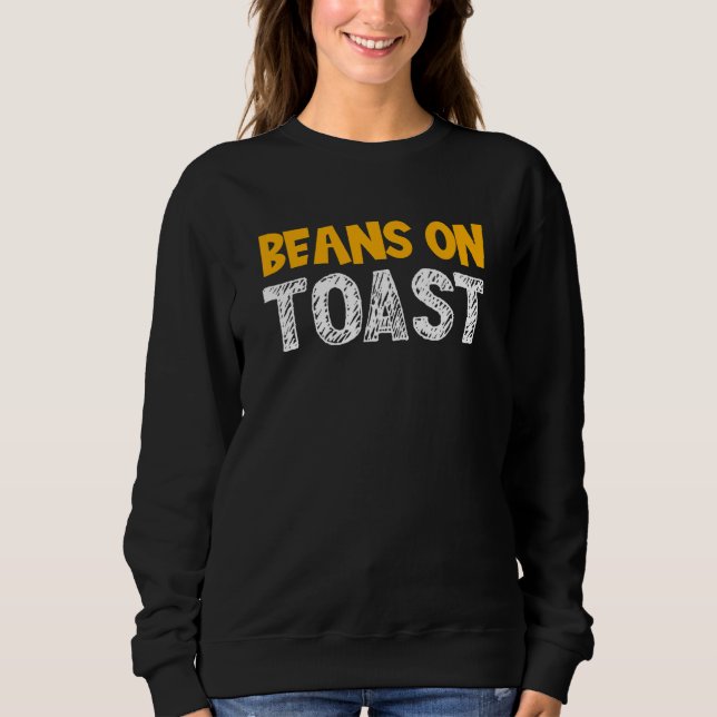 Bönor på toast - Underbart brittiskt livsmedelsfav T Shirt (Framsida)