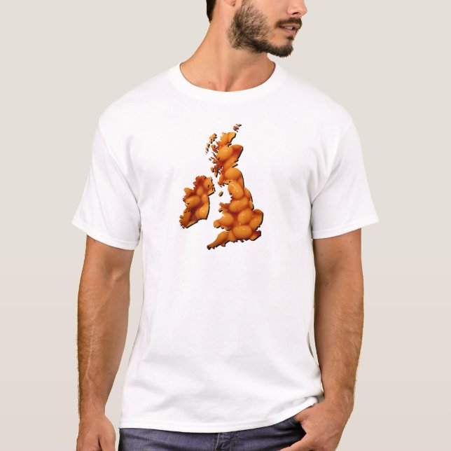 Bönor Storbritannien Tee (Framsida)