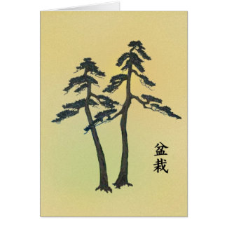 Bonsai 06 hälsningskort