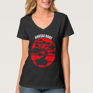 Bonsai Babe Japanska Träd Zen Retro T Shirt